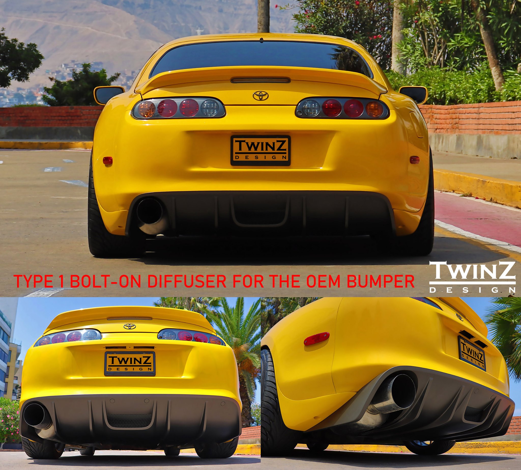 TwinZ diffuser Supra installation