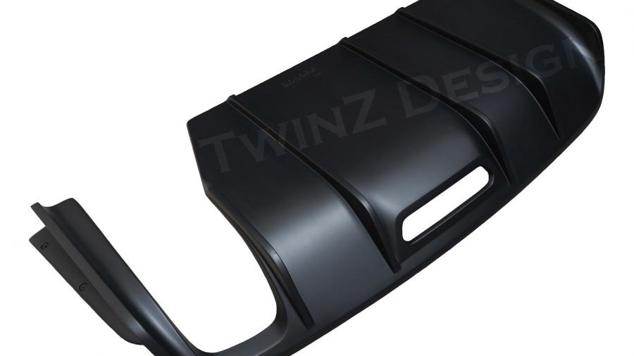 TwinZ RX7 Type 2 rear diffuser 1